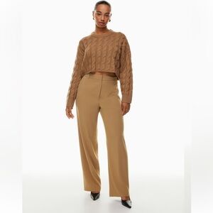 Aritzia Babaton Agency Pants | Tan